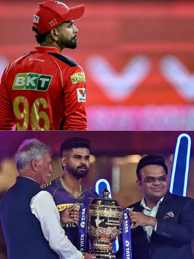 One season after lifting the trophy with KKR, Shreyas Iyer’s wearing