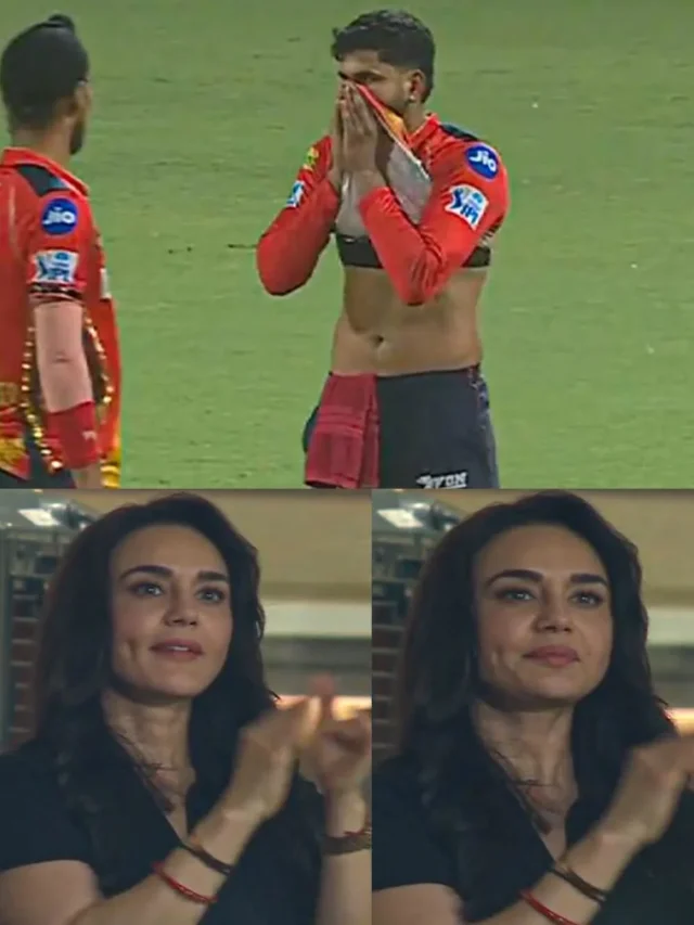 Priety Zinta Amazing Reaction When Shreyas Iyer Was Showing his Body